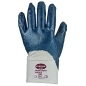 Preview: Art.-Nr. 0563 Handschuhe blau m. Nitril teilbeschichtet - STRONGHAND