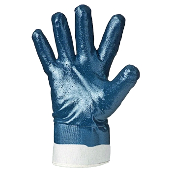 Art.-Nr. 0563 Handschuhe blau m. Nitril teilbeschichtet - STRONGHAND