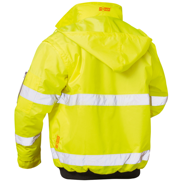 Art.-Nr. 23522  *ROLAND* Warnschutz-Pilotjacke gelb - SAFESTYLE